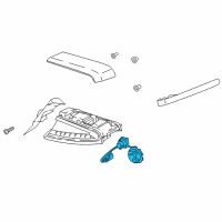 OEM 2021 Kia Stinger Rear Holder & Wiring Diagram - 92480J5100