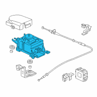 OEM Honda Accord Actuator Assy. Diagram - 36511-RAA-A01