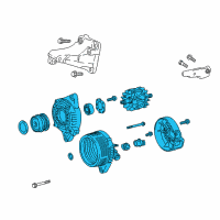 OEM 2018 Toyota C-HR Alternator Diagram - 27060-37250