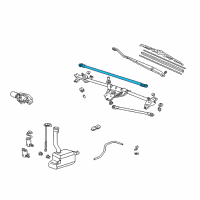 OEM Acura MDX Rod Unit B Diagram - 76550-S3V-A01