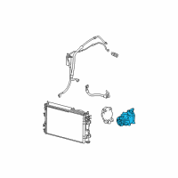 OEM 2002 Dodge Stratus COMPRES0R-Air Conditioning Diagram - RL069029AA