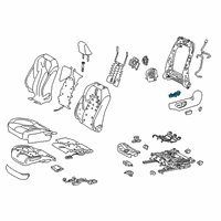 OEM 2022 Toyota Avalon Adjuster Switch Diagram - 84922-07020-C0