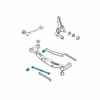 OEM 2009 Kia Sportage Arm Assembly-Rear Suspension Diagram - 552202E010