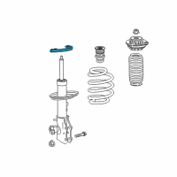 OEM 2020 Cadillac XT5 Lower Insulator Diagram - 84729900