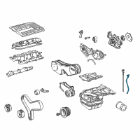 OEM 2000 Toyota Camry Guide Tube Diagram - 11452-0A020