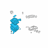 OEM 2009 Hummer H3 Cleaner, Air Diagram - 25940117