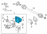 OEM BMW M440i xDrive COVER, REAR Diagram - 33-11-8-677-753