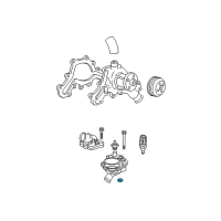 OEM 2001 Ford Explorer Sport Trac Mount Bolt Seal Diagram - 1L2Z-8255-AA