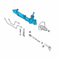 OEM Saturn Astra Gear, Steering Diagram - 93189018