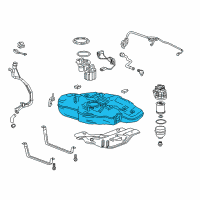 OEM 2017 Chevrolet Cruze Fuel Tank Diagram - 39140639