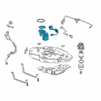 OEM 2018 Chevrolet Cruze Fuel Pump Diagram - 13596755