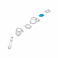 OEM 2007 Mercury Montego Upper Bushing Diagram - 5F9Z-18A161-AB