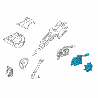 OEM 2016 BMW Z4 Steering Column Switch Diagram - 61-31-9-169-753