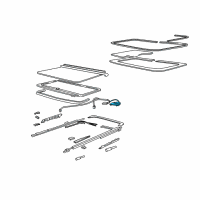 OEM 2003 Buick Park Avenue Actuator Asm-Sun Roof Diagram - 25678172