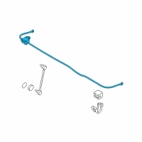 OEM 2009 Hyundai Tucson Bar Assembly-RR STABILIZER Diagram - 55510-1F000--SJ