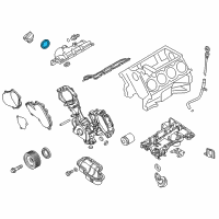 OEM 2011 Infiniti QX56 Seal-Oil, Rocker Cover Diagram - 13276-1LA0A