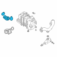 OEM 2006 Mercury Mariner Outlet Tube Diagram - 2L8Z-9B659-BA