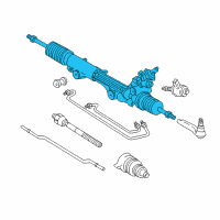 OEM 2002 Ford Thunderbird Gear Assembly Diagram - 1W6Z-3504-AARM