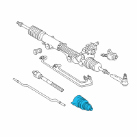 OEM 2002 Ford Thunderbird Boot Kit Diagram - XW4Z-3332-BA