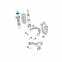 OEM 2005 Dodge Dakota ISOLATOR-Spring Diagram - 52855146AB