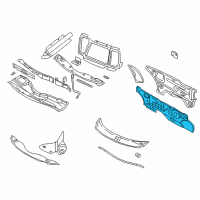 OEM 2000 Dodge Neon Panel-Dash Diagram - 5014417AC