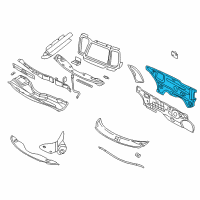 OEM 2001 Dodge Neon Panel-Dash Upper Diagram - 4888882AB