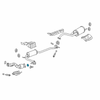 OEM 2019 Honda Fit Gasket, Pre Chamber (52.5MM-53.5MM) Diagram - 18393-SH3-S00