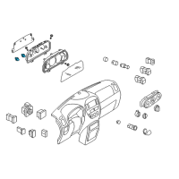 OEM 2004 Ford Escape Bulb Diagram - YL8Z-13B765-AB