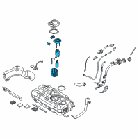 OEM 2018 Hyundai Ioniq Pump Assembly-Fuel Diagram - 31120-G2000