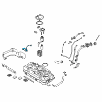 OEM 2019 Hyundai Ioniq Fuel Pump Sender Assembly Diagram - 94460-G2000