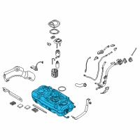 OEM 2022 Kia Niro Fuel Tank Assembly Diagram - 31150G2500