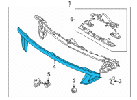 OEM Hyundai Tucson LENS & HSG REAR COMBINATION, CT Diagram - 92430-CW100