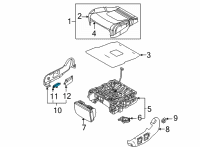 OEM Kia Carnival SWITCH-RR SEAT Diagram - 89979R0720OFB