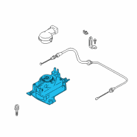 OEM 2000 Chevrolet Tracker Actuator Asm, Cruise Control (On Esn) Diagram - 30020680