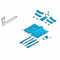 OEM 2020 Ford Escape PAN ASY - FLOOR Diagram - LX6Z-7811135-A