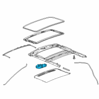 OEM Chevrolet Motor Diagram - 95229932