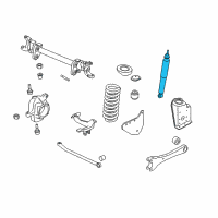 OEM 2012 Ford F-350 Super Duty Shock Diagram - BC3Z-18124-N