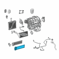 OEM 2020 Lexus ES300h Quick Heater Assembly Diagram - 87710-58010
