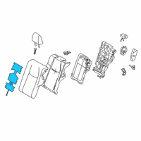 OEM 2020 Toyota RAV4 Seat Back Heater Diagram - 87530-0R050