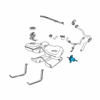 OEM 2010 Ford F-250 Super Duty Fuel Filter Diagram - 2C5Z-9155-BC