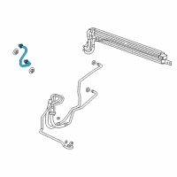 OEM 2018 Buick Encore Cooler Pipe Diagram - 95090431