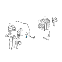 OEM Cadillac Catera Valve Asm-Secondary Air Injection Bypass Valve Vacuum Diagram - 90466214