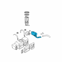 OEM Dodge Ram 3500 Tube-Fuel Filler Diagram - 52113581AC