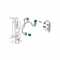 OEM 2004 Ford F-150 Heritage Socket & Wire Diagram - F58Z-13411-A