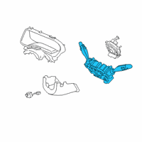 OEM 2020 Kia K900 Switch Assembly-MULTIFUN Diagram - 93400J6020