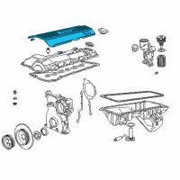 OEM 1998 BMW 528i Cover Diagram - 11-12-1-748-633