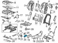 OEM GMC Yukon XL Seat Switch Diagram - 84751536