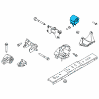 OEM 2020 Ford F-150 Mount Diagram - JL3Z-6038-M