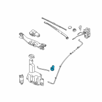 OEM 2012 Hyundai Equus Level Switch-Windshield Washer Diagram - 98520-3M000