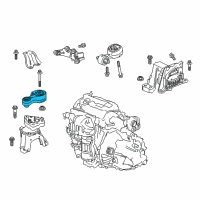 OEM 2018 Honda Accord Rod, Torque (Upper) Diagram - 50880-TVA-A21